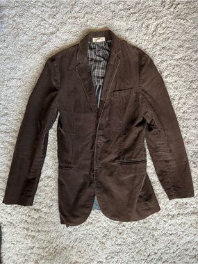 J. Crew Brown Corduroy Sport Jacket/Blazer